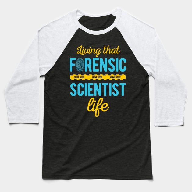 Forensic Scientist Gifts Baseball T-Shirt by Crea8Expressions